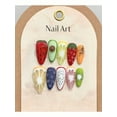 SHZHPQFJY Long Lasting Durable and Never Splitting Fruits Pattern Artificial Nails Comfortable