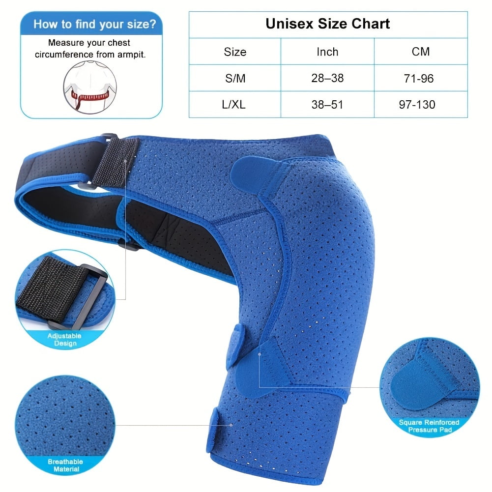 SHZHRUKUNSHM Comfortable 1pc Shoulder Brace for Rotator Cuff Tear