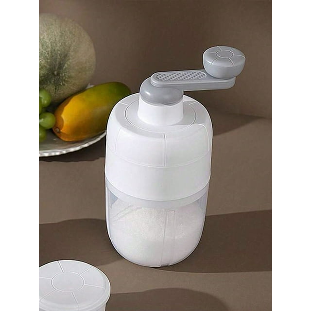 SHZHYIQIMR DIY Portable Manual Ice Crusher with Minimalist and