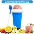 SHZHYIQIMR DoubleLayered Slushie Cup Maker for DIY Quick and Squeeze