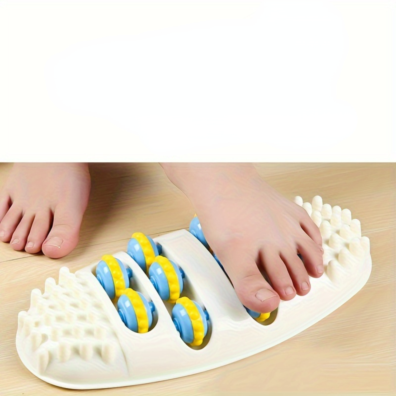 SHZHYIQIMR Unscented Resin Foot Massager Cellulite Roller Set for
