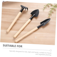 SHZHYIQIMR Wooden Fairy Gardening Tools Set for Indoor Plants 2 Mini