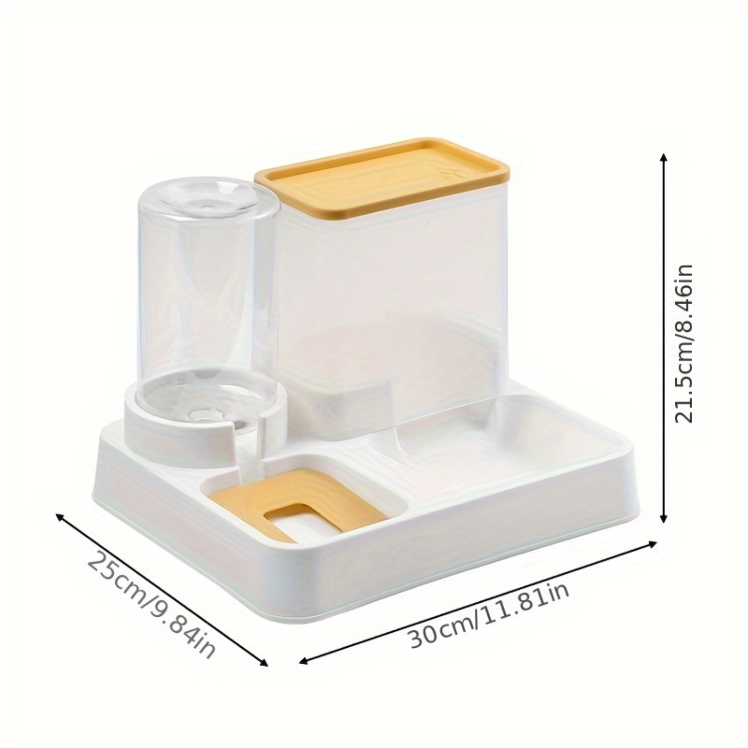 SHZHYUESONGKJ Convenient Automatic Indoor Cat Feeder & Water Dispenser