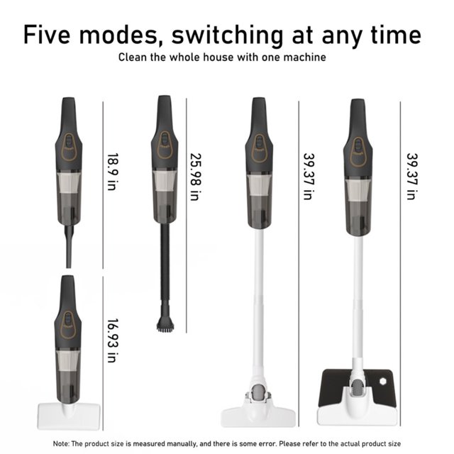 SHZHYUESONGKJ Lightweight Cordless Stick Vacuum Cleaner for Carpet and