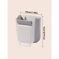 SHZHYUESONGKJ Thick and Large Foldable Household Trash Can for Hanging