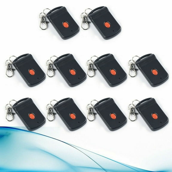 SHZICMY 10X Multi-Code 3089 10 Code Switch Gate Garage Remote Control Linear MCS308911 plastic 12V battery