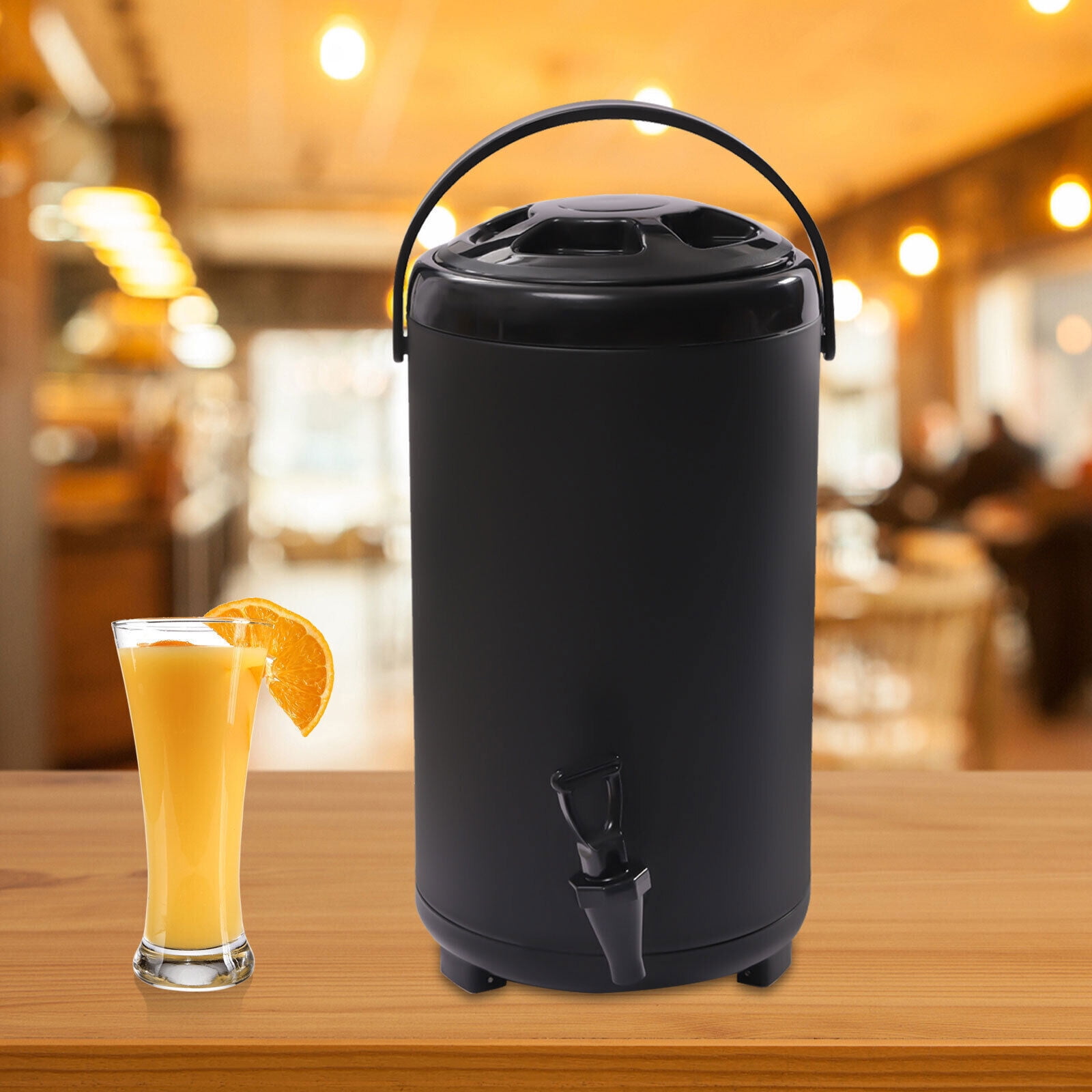 SHZICMY 2.3 Gallon Insulated Beverage Server/Dispenser Hot & Cold