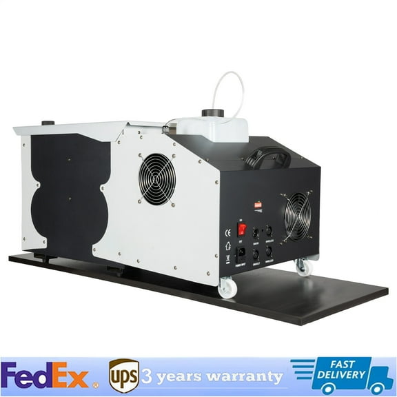 SHZICMY 3000W Low Lying Smoke Fog Machine DMX DJ Stage Fogger Dry Ice Effect with Remote