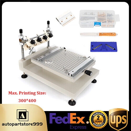 SHZICMY 3040 Manual Solder Paste Printer PCB SMT Stencil Printing Machine High Accuracy