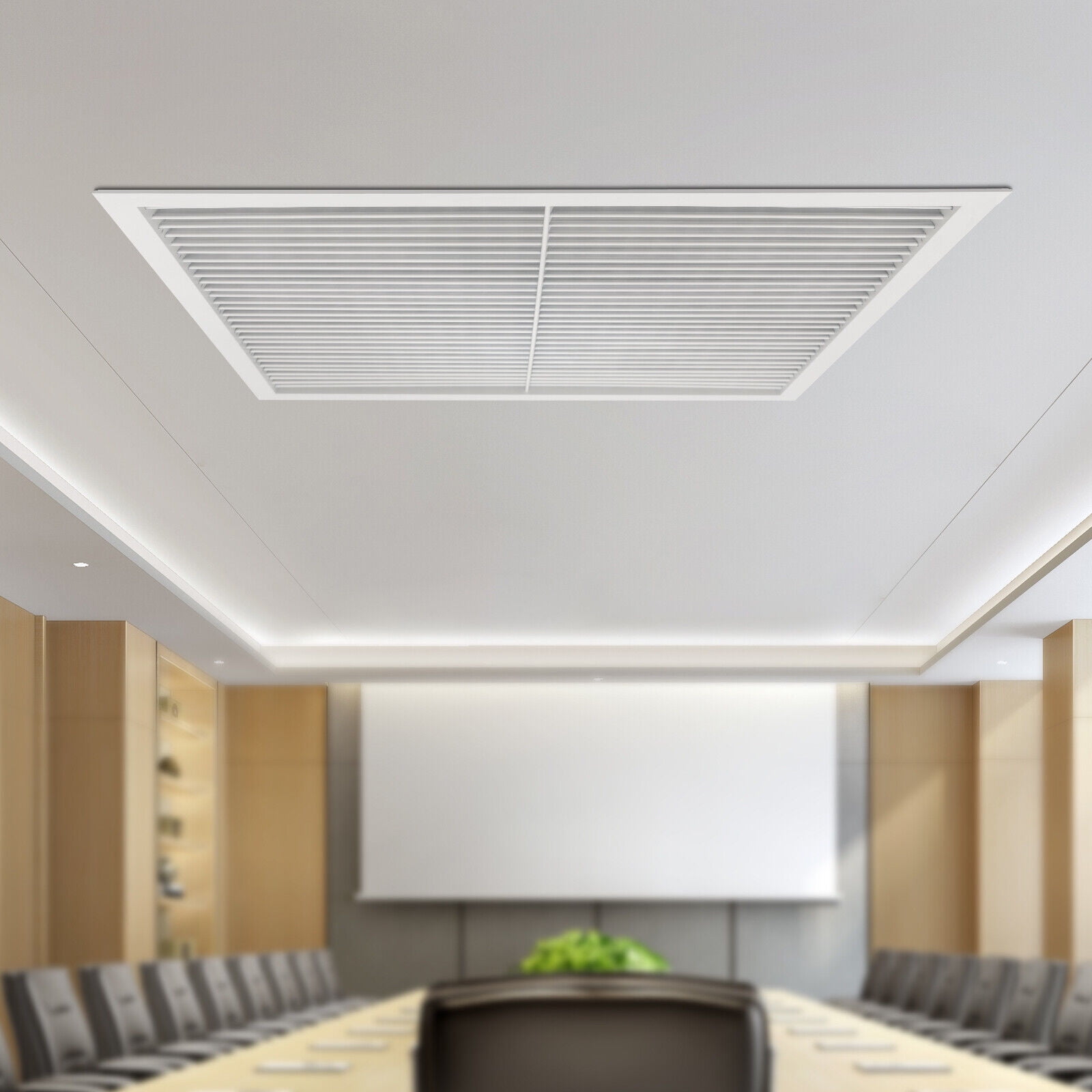 SHZICMY 30x30 Inch Return Air Filter Grille Aluminum Alloy Wall