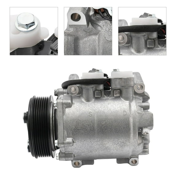 SHZICMY AC A/C Compressor For 2002 2003 2004 2005 2006 2.4L Acura TSX CO 10663AC USA