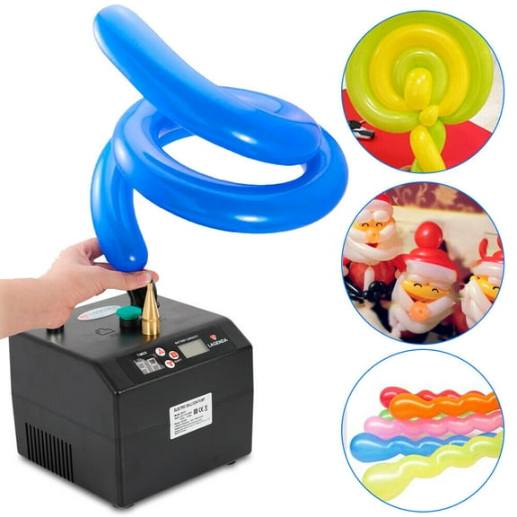 SHZICMY B231 Lagenda Portable Electric Balloon Pump Balloon Inflator Air Blower Electric Balloon Inflator Balloon Pump Air Blower For 160/260 5" Balloon Party