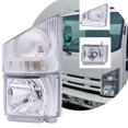 thumbnail image 1 of SHZICMY Front LH Headlight + Corner Lamp for Isuzu NPR-HD NRR NQR 2008-2020 Left Side, 1 of 15