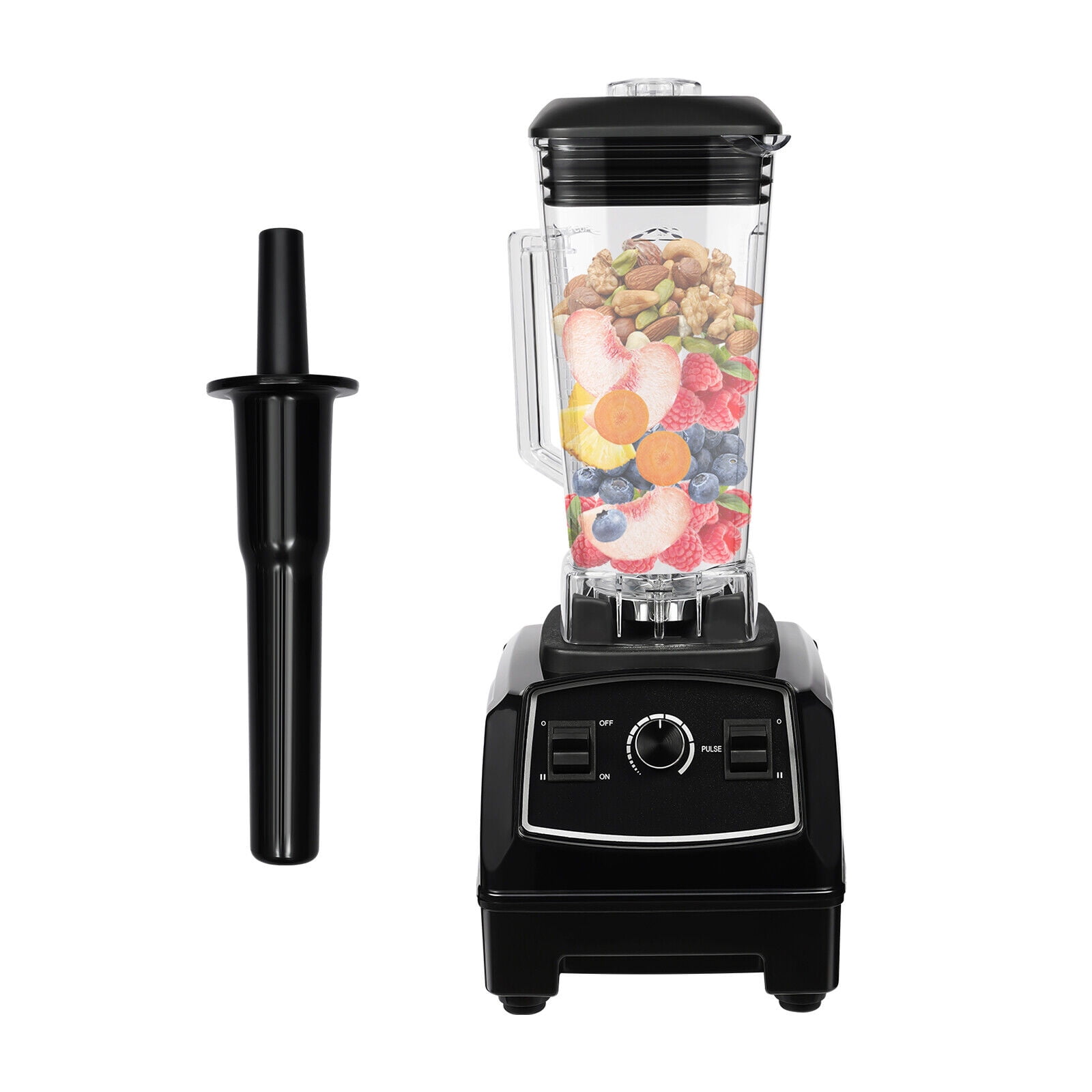 SHZICMY Heavy Duty Commercial Blender Mixer Juicer Professional Power Blender 3HP 2L