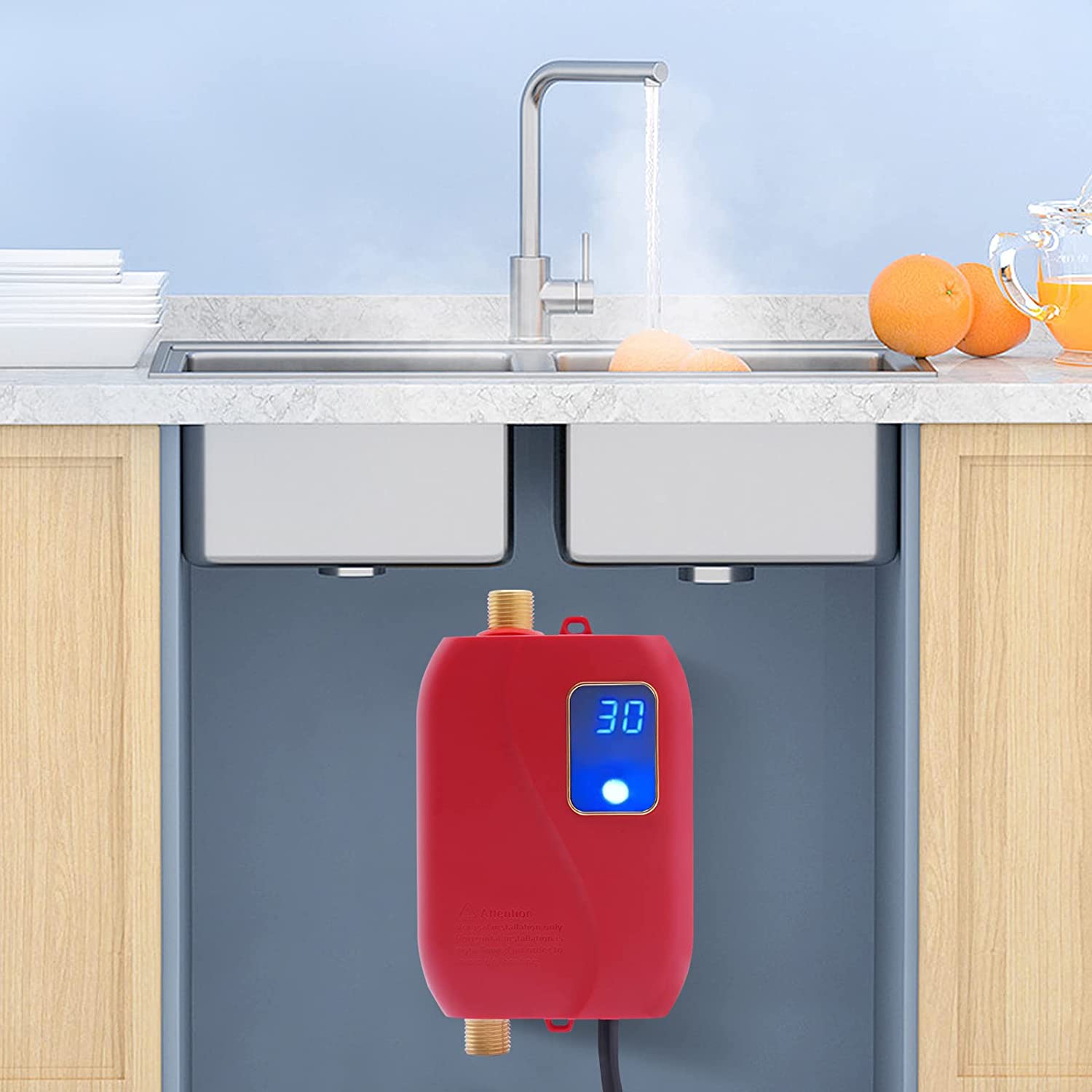 Instant Heating Lasco Hot/Cold Water Price Pfister No. 2076 Faucet Stem S-243-3NL ...