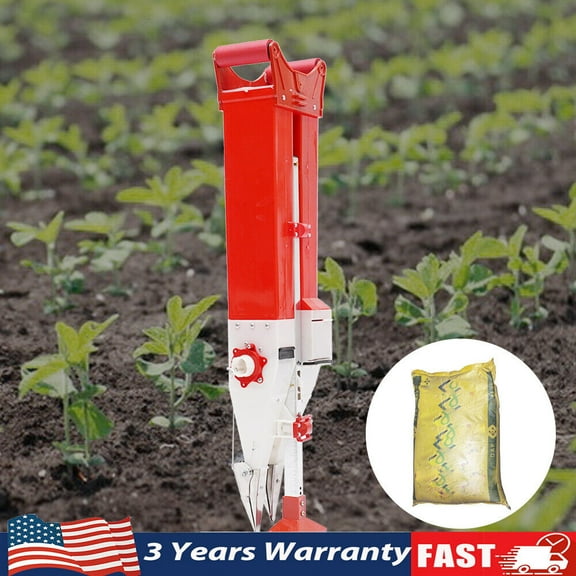 SHZICMY Manual Vegetable Seeder Fertilizer Tool Garden Planter Corn Peanut Corn Planter