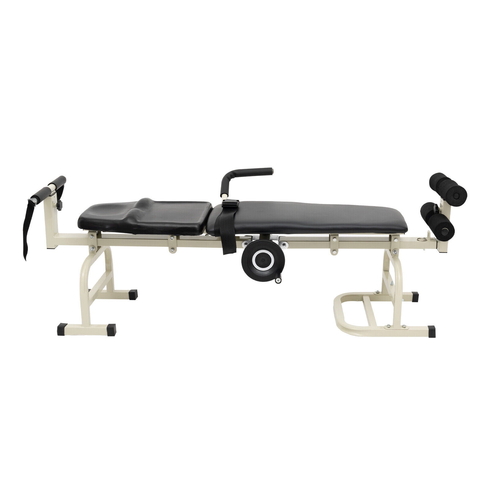SHZICMY Lumbar Stretch Tool Device Traction Bed Therapy Table Fit Cervical Spine Massage