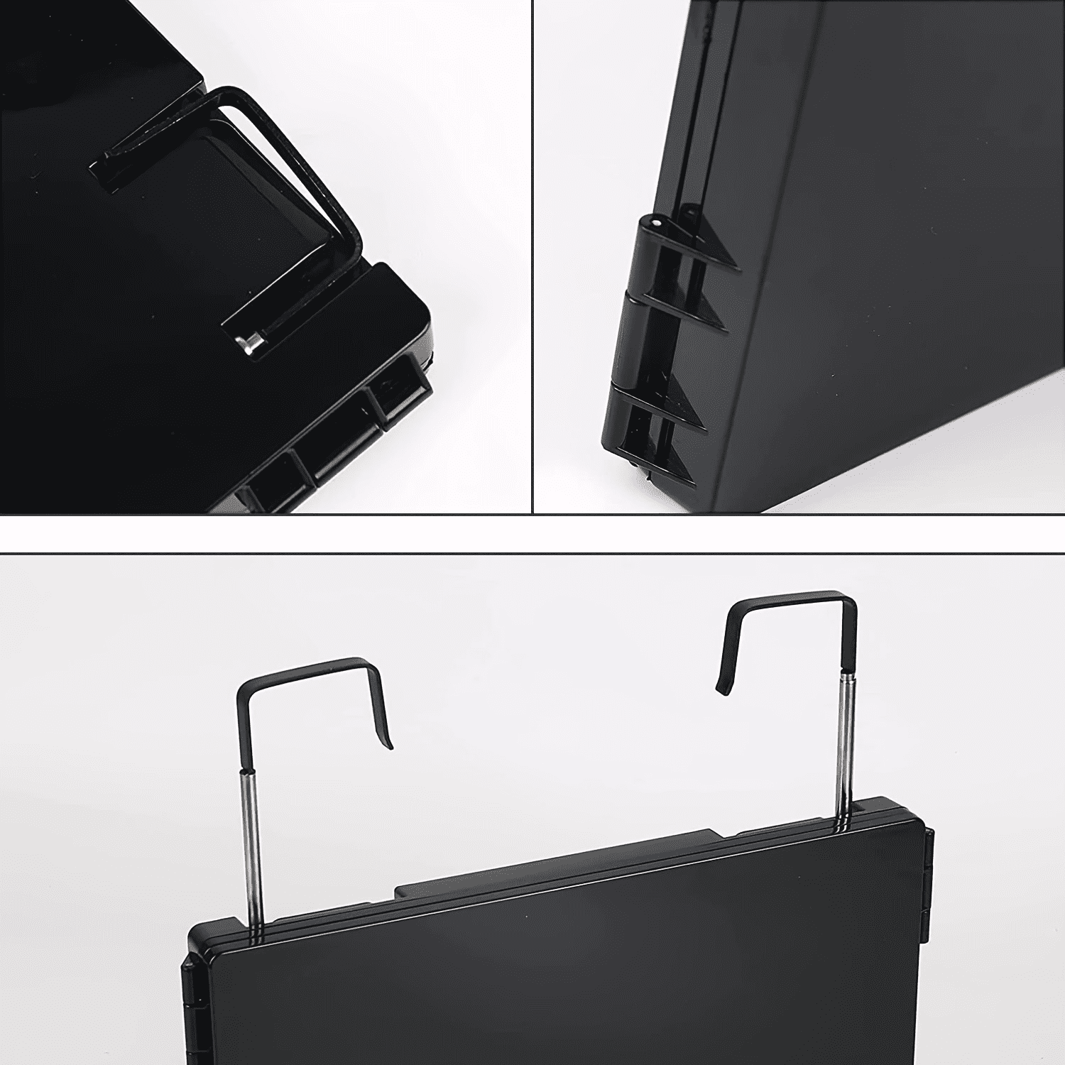 SHZNSJWDKJ Height Adjustable Trifold 3 Way Mirror for Self Hair Cutting