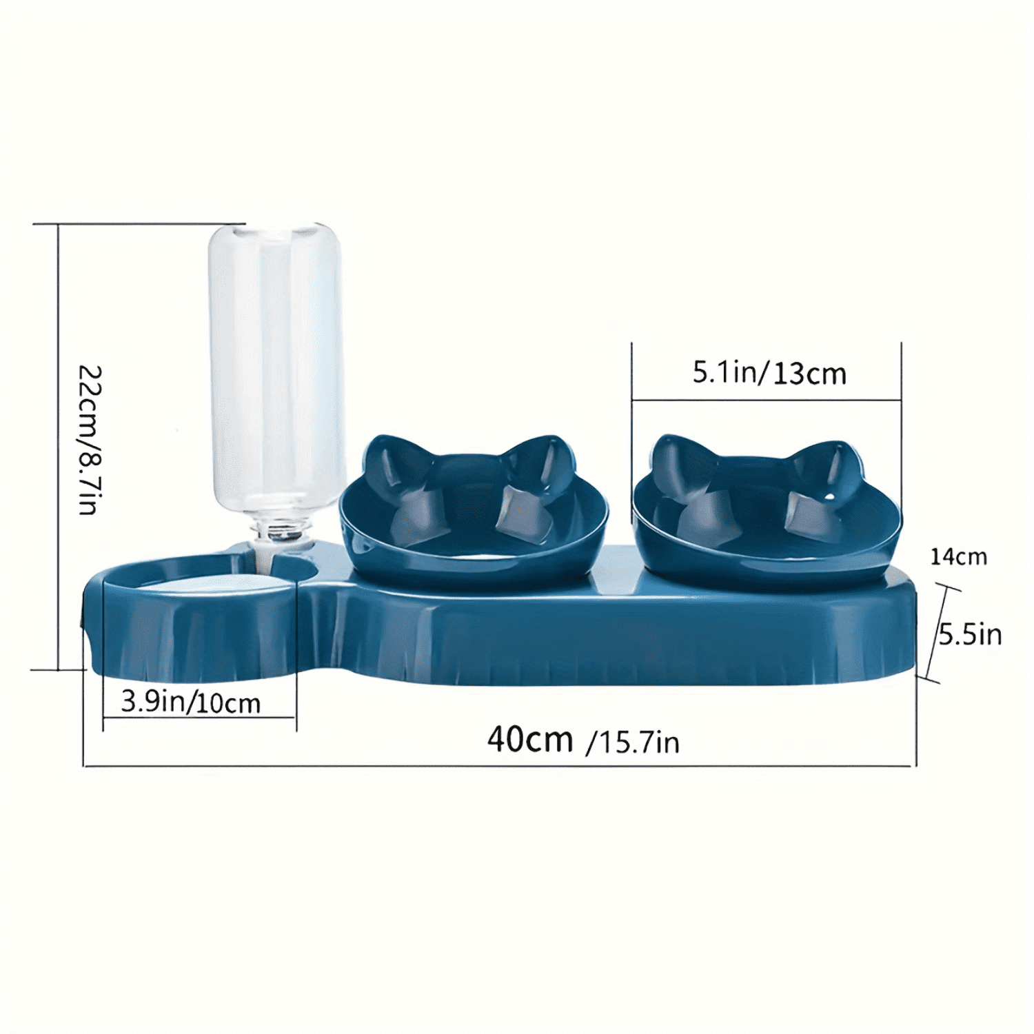 SHZNSJWDKJ Perfect Smart Pet Feeder & Gravity Waterer - Tilted Comfort