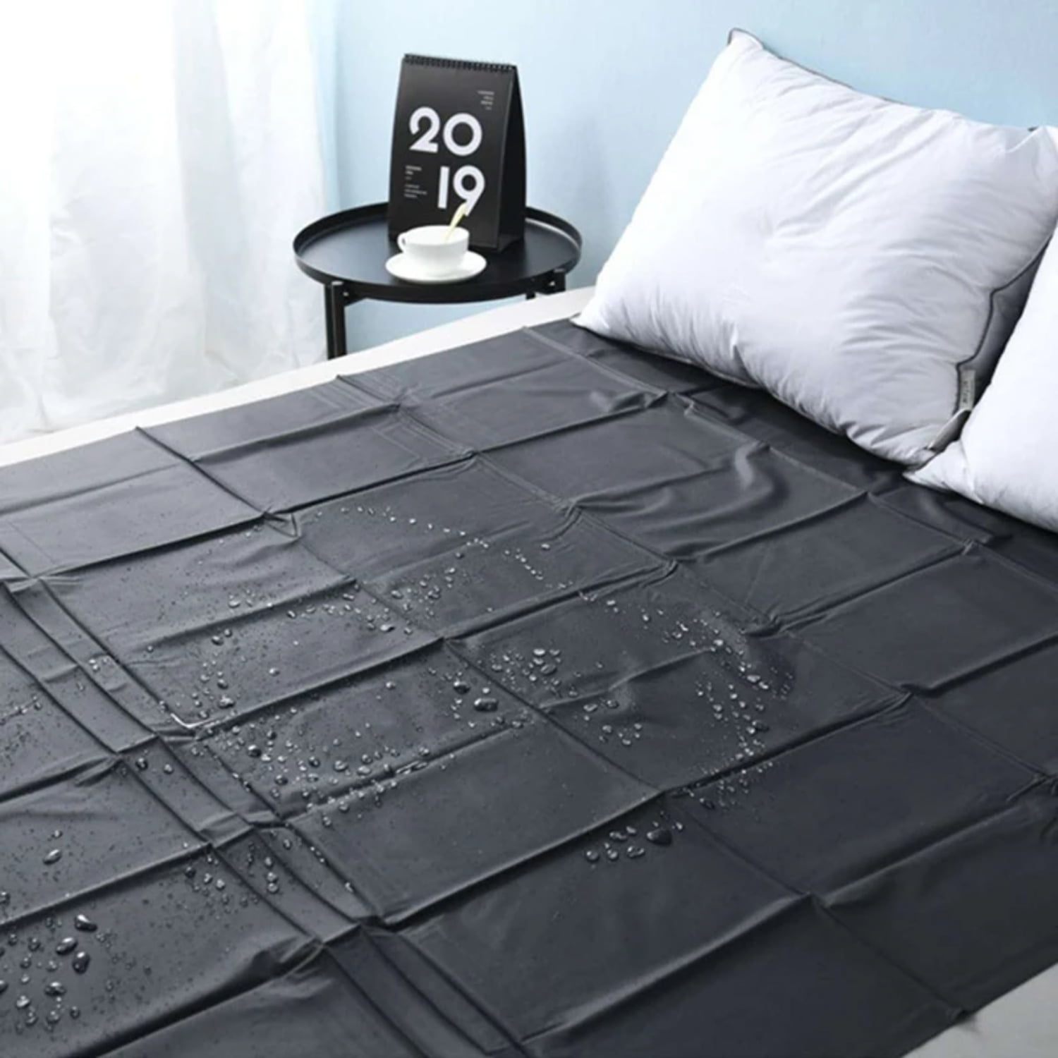 SHZNSJWDKJ Waterproof Hypoallergenic New Adult Sex Game Bed Sheets PVC