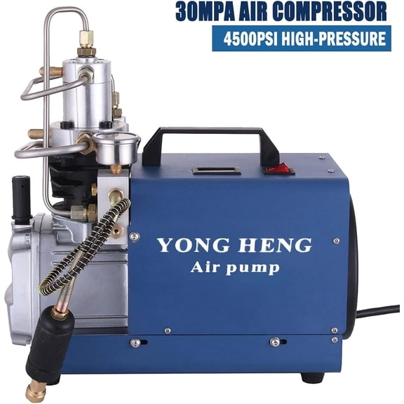 SHZOND 30MPA 4500PSI High Pressure Air Pump 13.2GPM Air Flow Rate PCP Compressor 1.8KW Air Compressor Pump