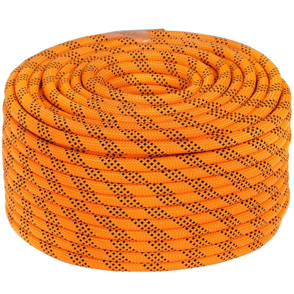 SHZOND 7/16 inch Double Braid Polyester Rope 200 feet Nylon Pulling Rope for Climbing Camping Swings