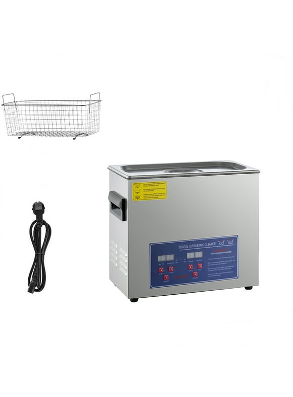 SHZOND Ultrasonic Cleaner 3.2L Sonic Cleaner Stainless Steel Heated Ultrasonic Cleaner 120W Ultrasonic Jewelry Cleaner