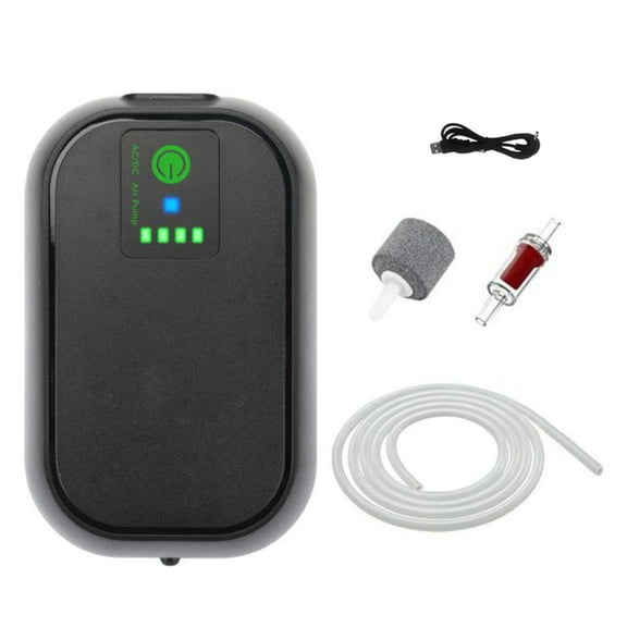 SHZONS Bait Aerator Portable Fish Tank Bubbler Portable Quiet Outdoor Fishing Bait Bucket Aerator Oxygen Pump for Aquarium excellent