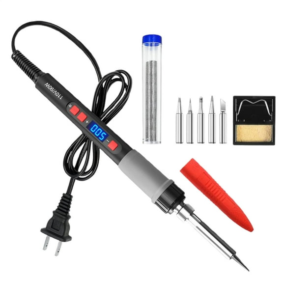 SHZONS Electric Soldering Iron Adjustable Temperature Welding Solder Iron Ergonomic Fast Heating Handheld Welder Machine for Home Projects Jewelry Appliance Repair benchmark