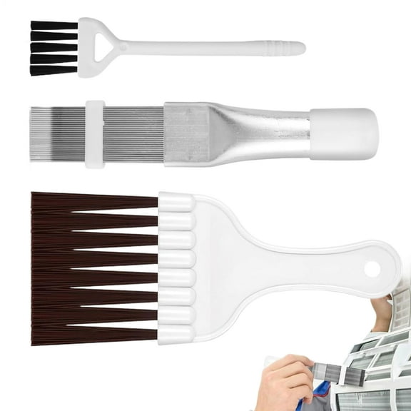 SHZONS Fin Comb for Air Conditioner Fin Cleaning Brush Radiator Cleaning Tool for Car Rv Window Refrigerator Duct Vent Appliances Conditioning Ac Coil Repair and Maintenance generous
