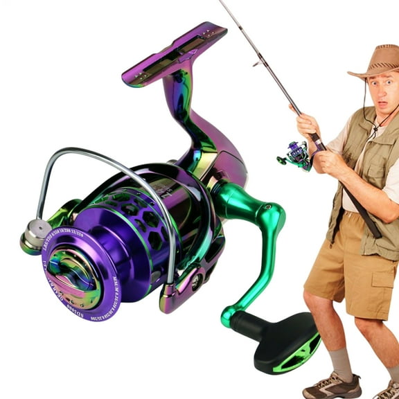 SHZONS Fishing Reels Spin Reels Freshwater Baitcaster Wheel Smooth Baitcasting Spinner For Surf Inshore Catfish Trout Bass Adventures efficient