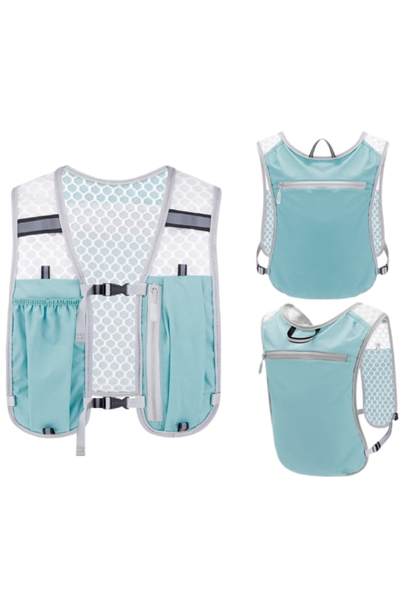 Hydration Vest For Running Women Breathable Hydration Vest Sport Bag Elastic Lightweight Bladder Phone Bag Chest Pack Gear For Marathons Race Cycling Camping efficient