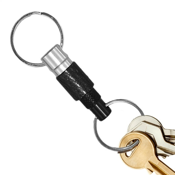 SHZONS Keychain Quick Release Metal Keychain for Car Keys Quick Release Keyring Compact Lightweight Key Holder for Outdoor Travel Running Camping impart