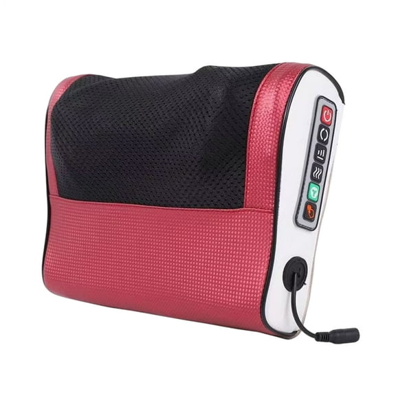 SHZONS Neck Massager Pillow Massage Neck Hump Deep Heated Relief Portable Design for Office Home Travel Bed Desk Seat Use efficient