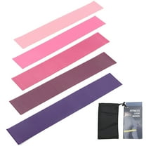 SHZONS Resistance Bands Stretch Fitness Bands 5 Resistance Levels Elastic Straps Portable Trainer for Gym Workout Exercise Pilates Yoga Fitness Leg Arm biological