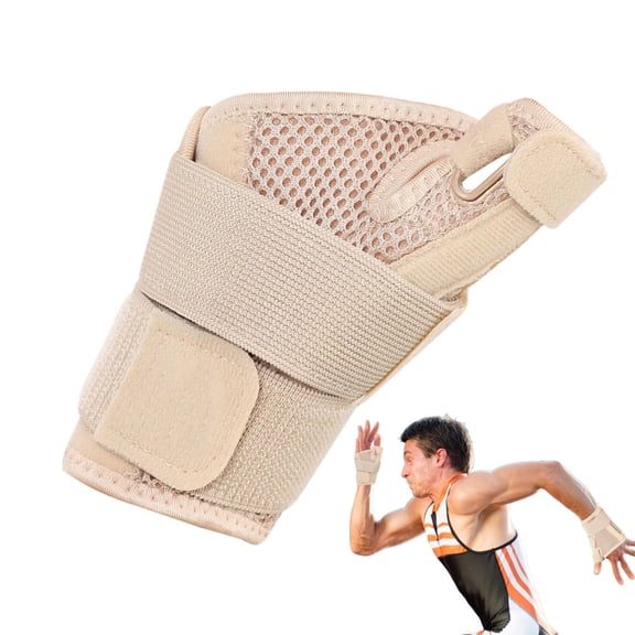 SHZONS Thumb Wrist Brace Carpal Guard for Climbing Breathable Thumb Wrist Brace with Ergonomic Support for Computer Work Weight Training Golf amiable