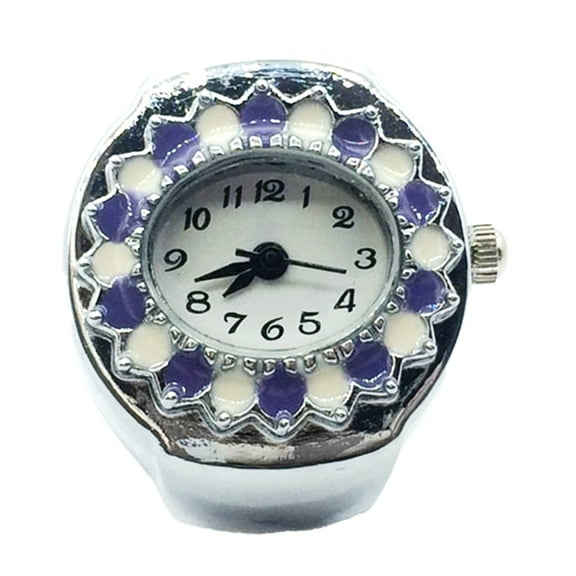 SHZONS Watch Ring Women Men Finger Ring Watch Vintage Innovative Clock Jewelry with Precise Timekeeping for Friends and Colleagues newcomer