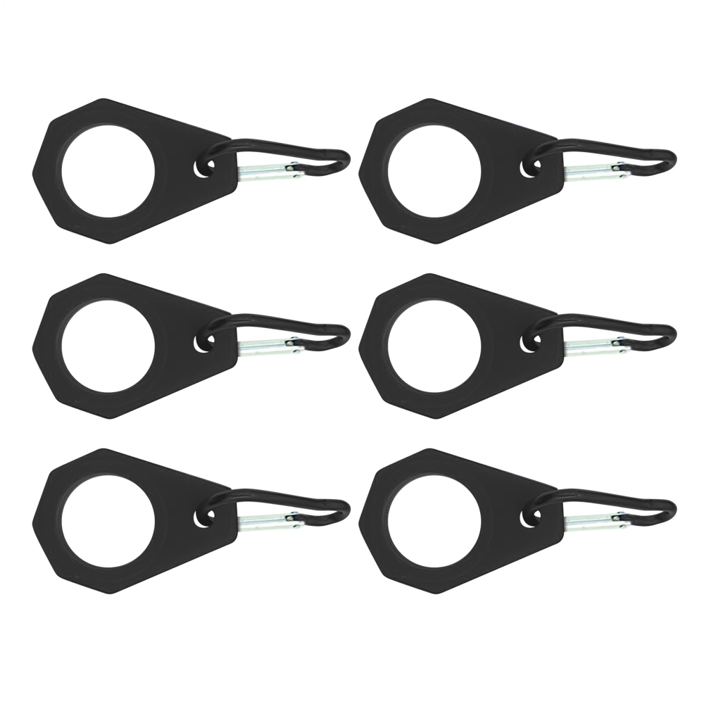 SHZONS Water Bottle Buckle Belt Clip for Water Bottles Set of 6 ...