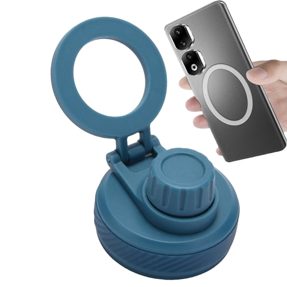 SHZONS Water Bottle Phone Holder For Gym Water Bottle Replacement Cover Portable Humanized Design Cup Supplies For Gym Video Call Filming Cycling Watching Videos latest