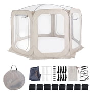 SHegdu Bubble Tent for 6-8 Person Portable Transparent Igloo Tent Dome 12x7ft with Rain Cover & Storage Bag Bubble House for Camping Parties And Stargazing