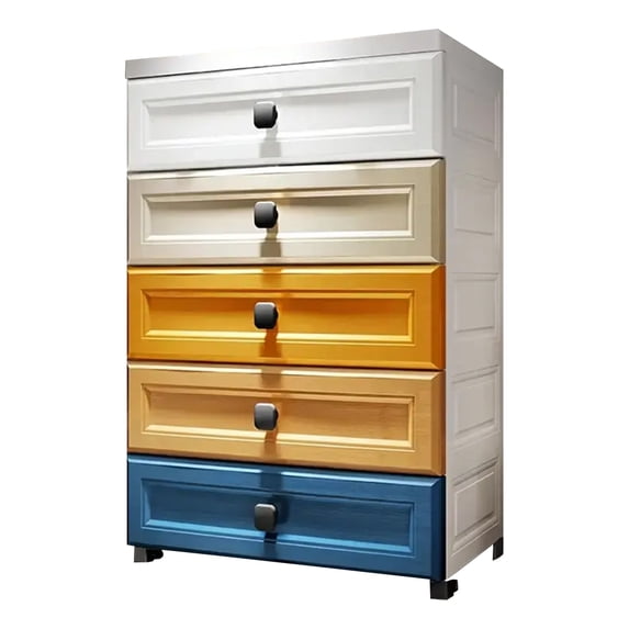 SHegdu Drawers Chests W/ Wheels Modern Nightstand End Table Side Table(giorgio Morandi)