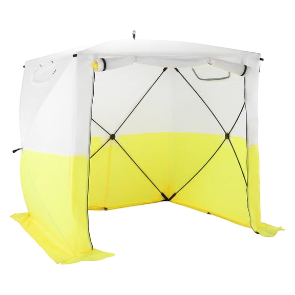 SHegdu Pop Up Work Tent Waterproof Shade Canopy Tent 70.86x70.86x78.74in Uv Resistant Emergency Shelter with Carrying Bag for Construction Site Outdoor Workshop Warehouse