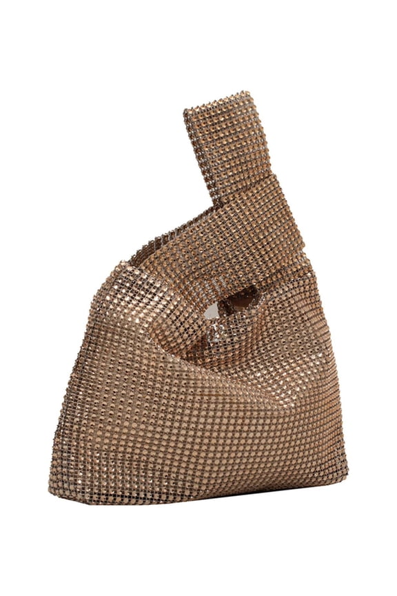 Women Fashion Sequin Bag Solid Color Rhinestone Small Luxury Clutch Versatile Sparkly Evening Bags Female Evening Party Handbag