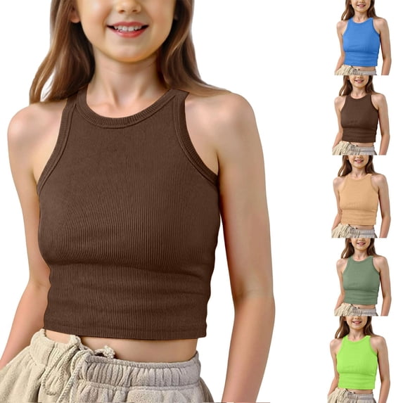 SHenli 5t Girls Shirts Printed Pattern Round Neck Shirt Short Sleeve T-Shirt Casual Basic T Shirt T-Shirt Boys & Girls Shirts