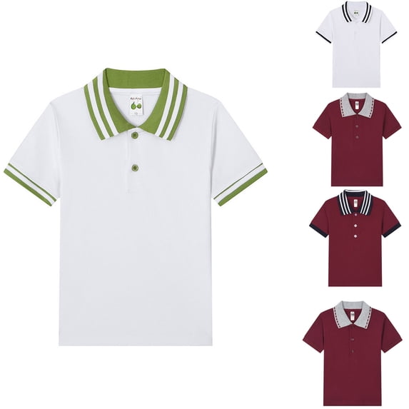 SHenli Boys Button Down Shirts Size 14 Button Closure Cartoon Print Short Sleeve Pocket Shirts Loose Comfortable Trendy Tops Summer Shirt With Pocket for Kids