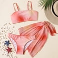 thumbnail image 1 of SHenli Girls Tankini Swimsuits Size 10 Cutout Bikini Sets Spaghetti Strap Tankini 3pcs Ruffle Girls Dress Up Clothes, 1 of 6