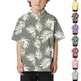 thumbnail image 1 of SHenli Kids Polo Shirts Boys Button Closure Cartoon Print Short Sleeve Trendy Trendy Tops T-Shirt Boys & Girls Shirts, 1 of 3
