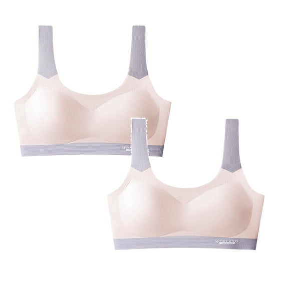 SHenli Seamless Training Bra for Teen Girls - Ultra Comfort, No-Show Design with Removable Padding,Bras for Everyday Wear