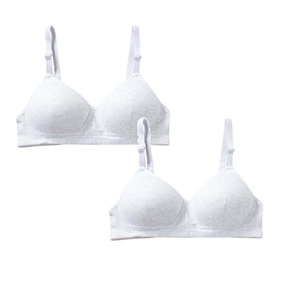 SHenli Training Bras for Girls Kids Padded Tweens Bra Adjustable Straps 12-18Y