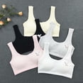thumbnail image 1 of SHenli Training Girls Bras for 10-16 Racerback Seamless Design with Removable Soft Padding Bras, 1 of 5
